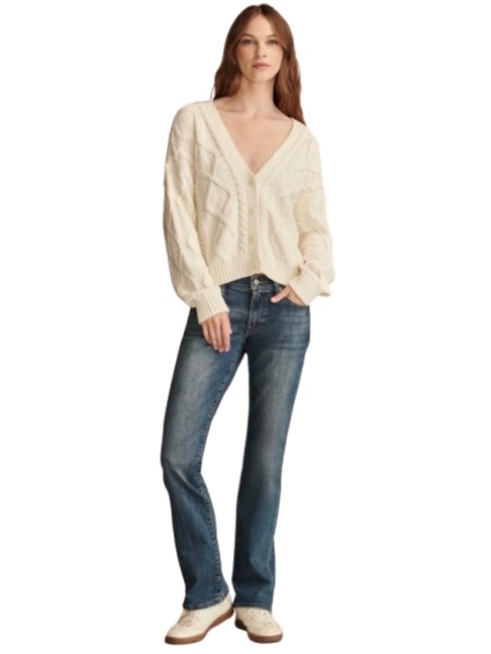 Lucky Brand Women's Sweet Boot Cut Jeans in Medium Blue Wash Size 6/28